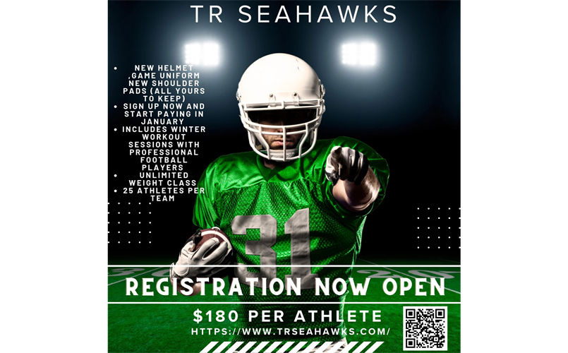 2025 FALL TACKLE REGISTRATION OPEN